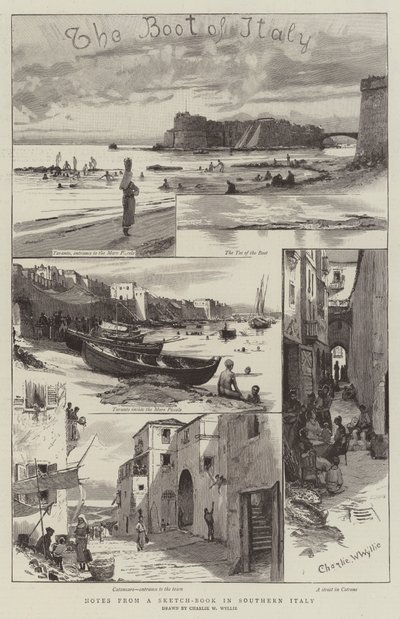 Notes from a Sketch-Book in Southern Italy by Charles William Wyllie